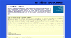 Desktop Screenshot of mullenweg.com